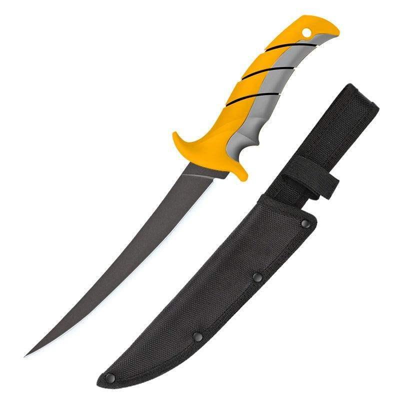 9 Inch Blade Filleting Knife with sheath - ReelsDeal Fishing Sale NZ