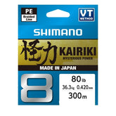 Shimano Kairiki sx8 80lb 0.42mm 300m Multi Colour - ReelsDeal Fishing Sale NZ