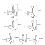 BKK Fangs BT663-4X 6066-4X-NP Treble Fishing Hooks - ReelsDeal Fishing Sale NZ