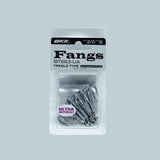 BKK FANGS BT663-UA TREBLE HOOKS - ReelsDeal Fishing Sale NZ