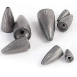 Bullet sinker jig head mixed weight 24pcs/Box - ReelsDeal Fishing Sale NZ