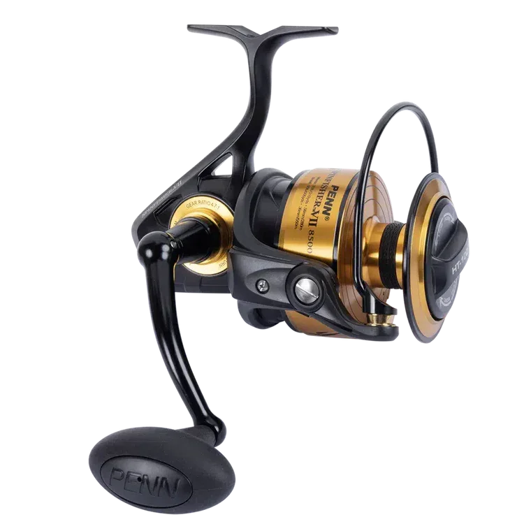PENN SPINFISHER VII 8500 Spinning Reel With Premium X8 Braid fully – ReelsDeal Fishing Sale NZ