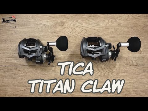 High Speed Tica Titanclaw TC300H 7.3:1 Baitcaster Jigging Reel