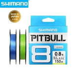 Shimano Pitbull 8 1.2# 27LB Braid 150m Green - ReelsDeal Fishing Sale NZ - NZ's 1st fishing discount shop