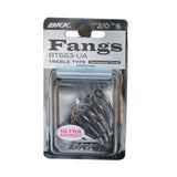 BKK FANGS BT663-UA TREBLE HOOKS - ReelsDeal Fishing Sale NZ