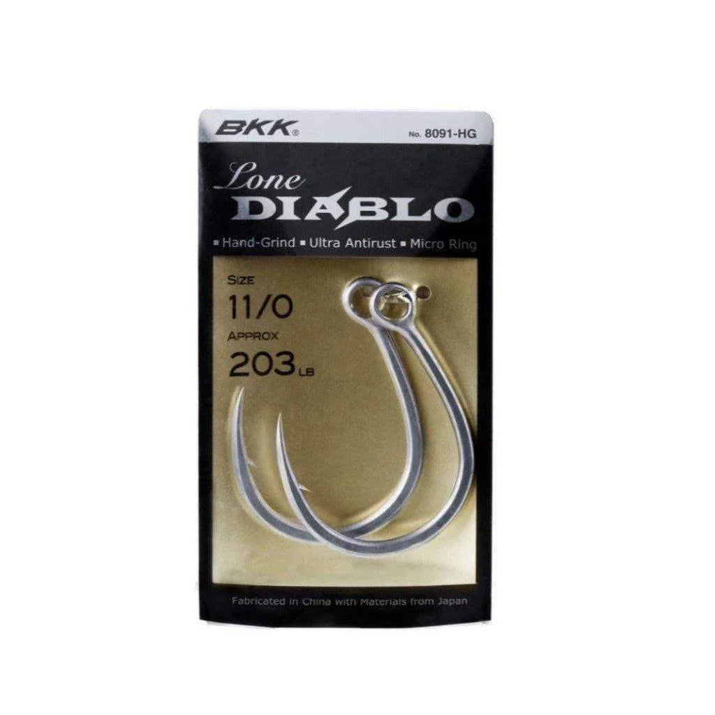 Bkk Lone Diablo 8091-HG jigging assist Hook - ReelsDeal Fishing Sale NZ