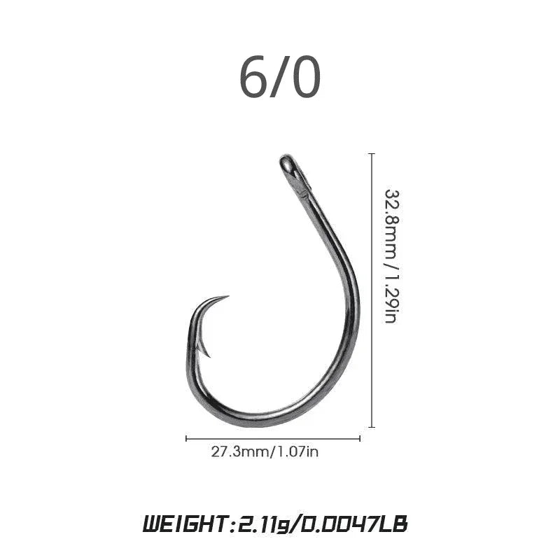 discount fish hooks 3X Strong Heavy Demon Circle Hook – ReelsDeal Fishing Sale NZ