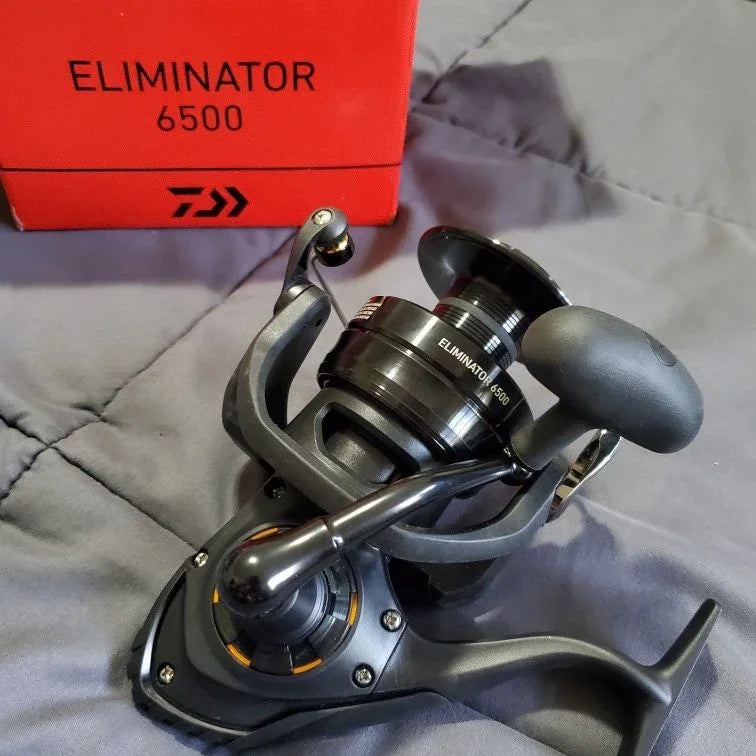 daiwa eliminator spinning fishing reel Daiwa full-metal Eliminator 6500 Heavy duty Spin Reel – ReelsDeal Fishing Sale NZ