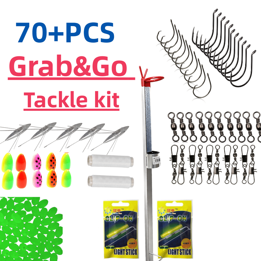 Free Shipping Surfcasting Rod Holder / Beach Spike 120cm - Galvanized Steel Surf Fishing Rod Stand