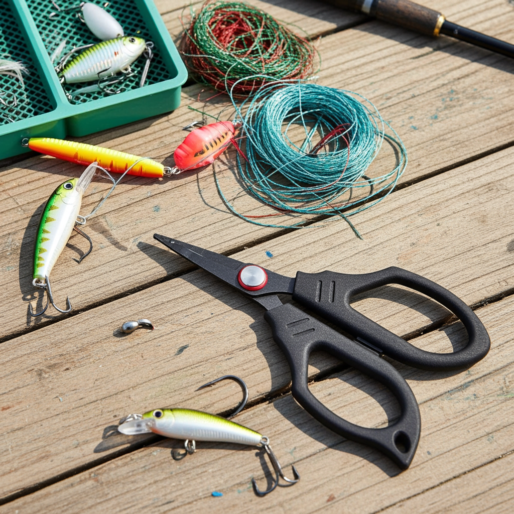 5.3inch Split Ring Fishing Scissor