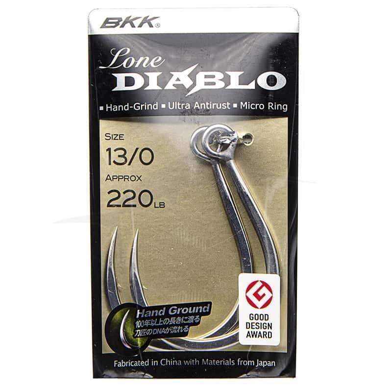 Bkk Lone Diablo 8091-HG jigging assist Hook - ReelsDeal Fishing Sale NZ