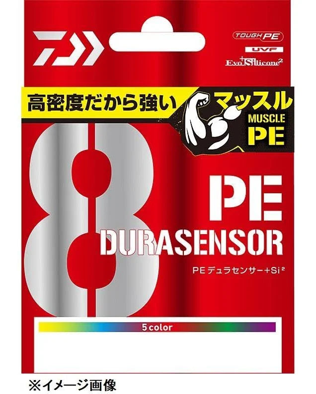 Daiwa DuraSensor x8 +Si² UVF PE  (Saltiga) Braid 200m #1.5 26LB 5color