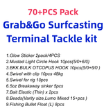 Free shipping Surfcasting  Grab & Go Terminal Tackle Kit 70+pcs NZ-STOCK FAST DELIVERY