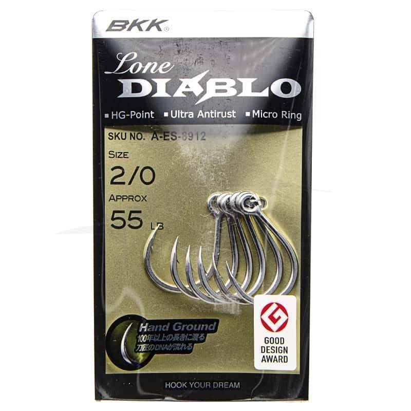 Bkk Lone Diablo 8091-HG jigging assist Hook - ReelsDeal Fishing Sale NZ