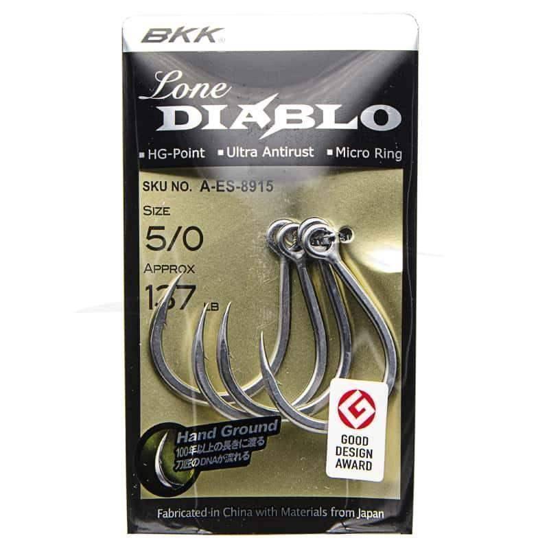 Bkk Lone Diablo 8091-HG jigging assist Hook - ReelsDeal Fishing Sale NZ