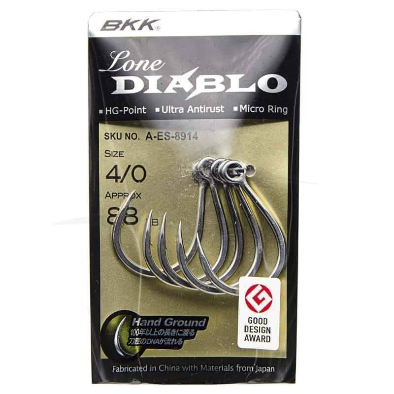 Bkk Lone Diablo 8091-HG jigging assist Hook - ReelsDeal Fishing Sale NZ